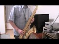 女のためいき（森進一）テナーサックス演奏20240806