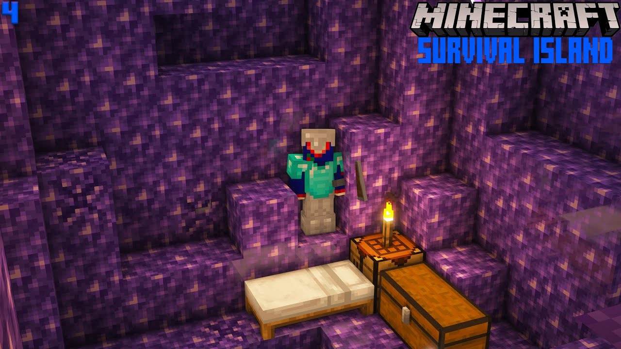 A Caving Catastrophe! | Minecraft Survival Island [4] - YouTube