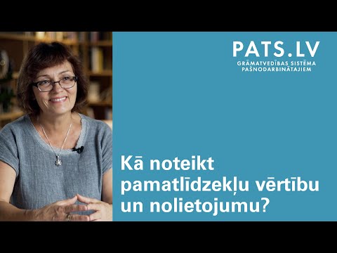 Video: Kā Noteikt Uzskaites Vērtību