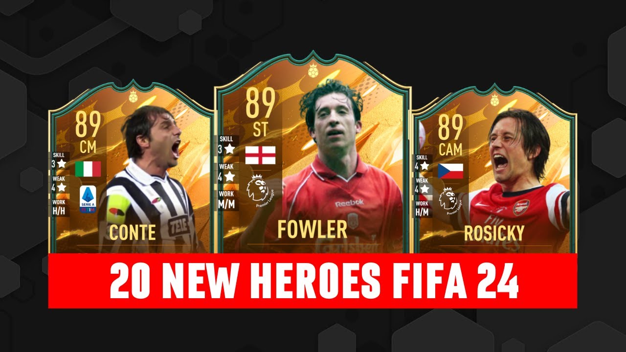 20 NEW HEROES wishlist | FIFA 24 | EA Sports FC 24