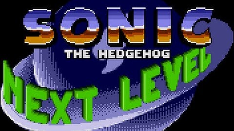 Sonic 1 The Next Level Playing On A Real SEGA Mega Drive Console