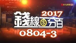 20170804 3錢線百分百(鄧凱銘主持)美股牛氣沖天民眾卻無感 波浪理論看後勢(林隆炫)