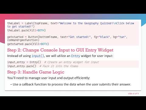 How to Transfer Input and Output from Console to a GUI Application in Python using Tkinter