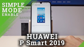 How to Enable Simple Mode in Huawei P Smart 2019 - Minimalistic Look