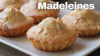 มาเดอลีน ขนมไข่ฝรั่งเศส ทำง่าย ไม่มีพิมพ์เปลือกหอยก็ทำได้ . Easy Madeleine Without Madeleine mold