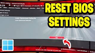 How To Reset BIOS Settings To Default In Windows 11