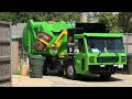 City of Plano: Fully Electric Battle Motors Mini Heil Rapid Rail Garbage Truck