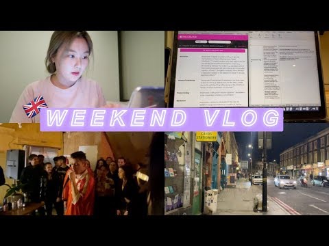 💊Weekend vlog | Hospital placement write up and Dom’s show🎙 | UCL Pharmacy student