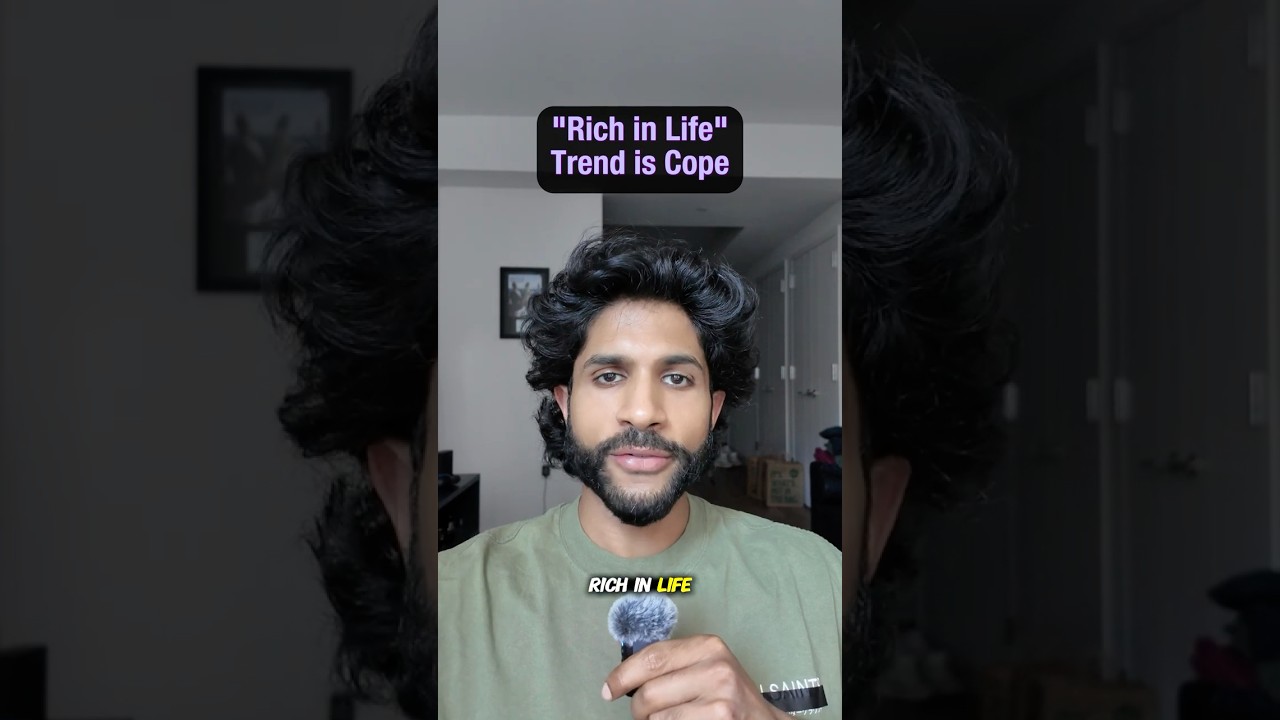 The 'Rich in Life' Trend Is the New Soft-Life Cope