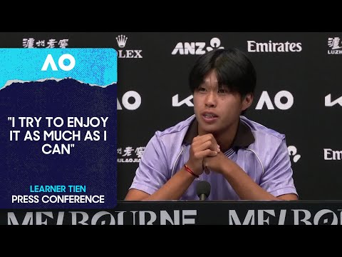 Learner Tien Press Conference | Australian Open 2026 Third Round