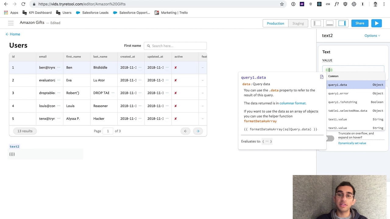New Update Retool, 4 minute demo