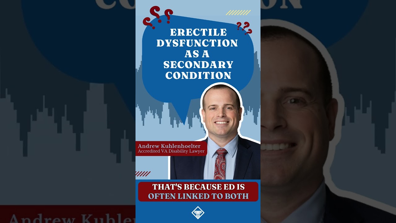 Erectile Dysfunction as a Secondary Condition