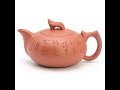 Chinese yixing zisha clay tea pot with strainer