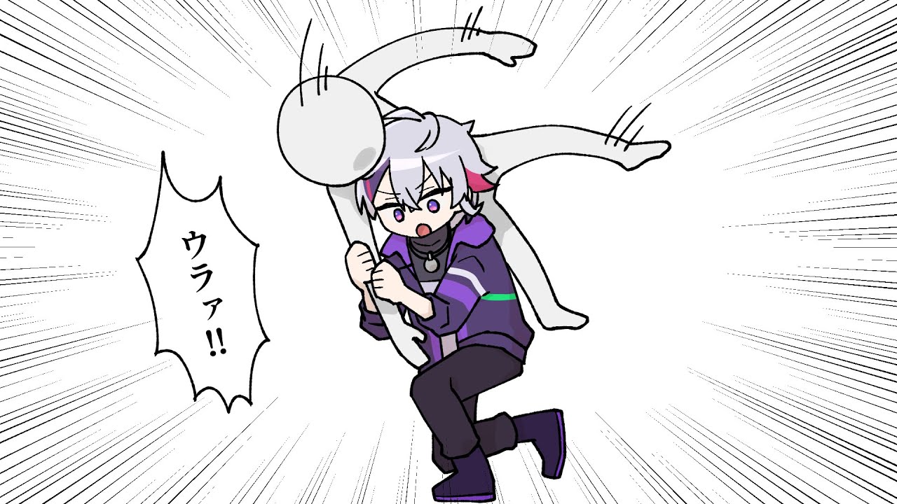 【手描き切り抜き】束縛彼女への対処法【メッシャーズ／黛灰・三枝明那・不破湊】