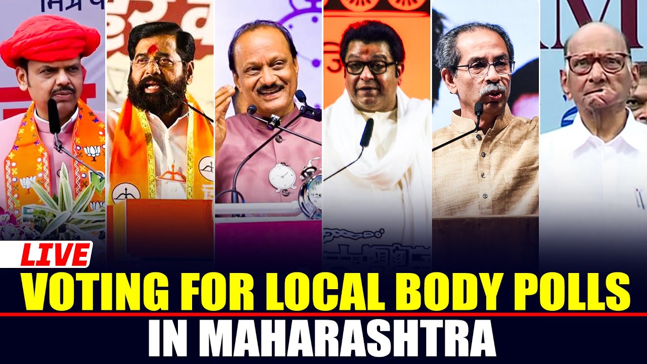 Voting for Local body polls in Maharashtra | Mumbai | Nagpur | Pune | MVA | MNS | BJP | BMC
