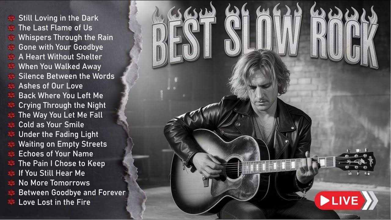 EMOTIONAL SAD SLOW ROCK SONGS | BEST ROCK BALLAD 2025 | Relaxing Playlist