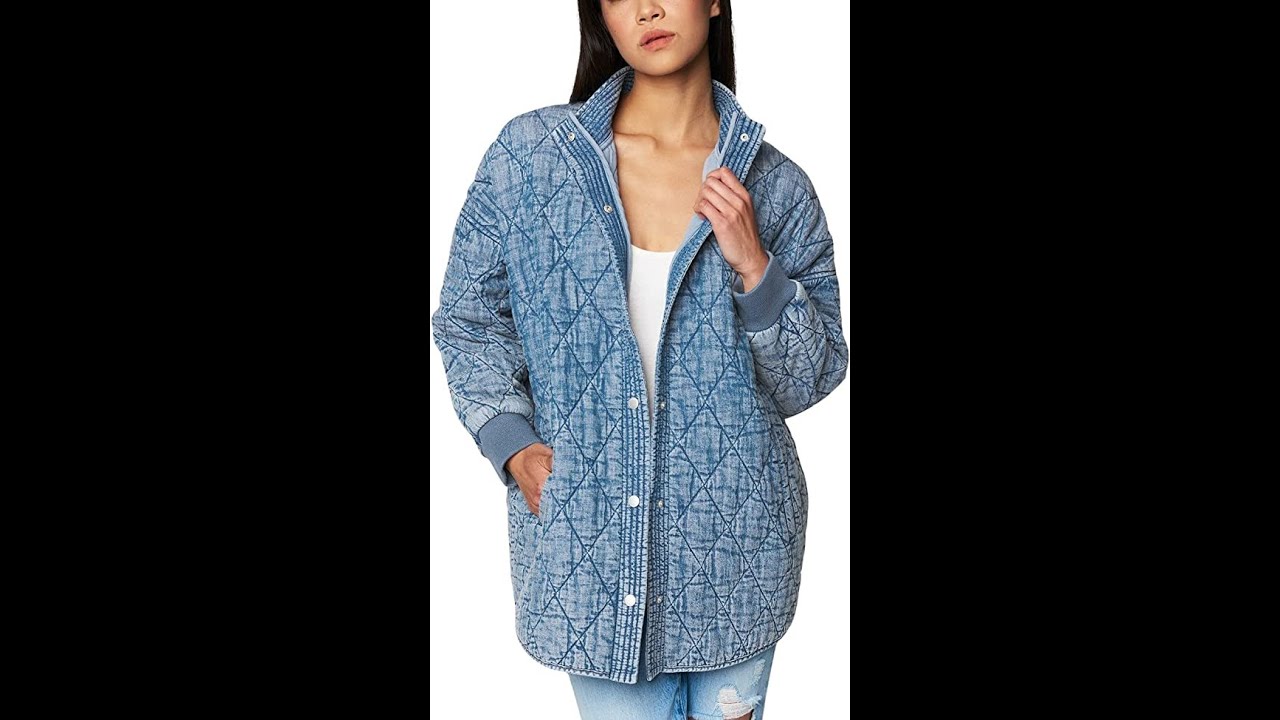 BLANKNYC Womens Luxury Jacket | Clothing Quilted Print Jacket