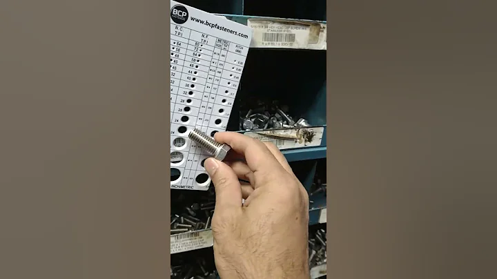 TOOLS_ Bolts and Nuts Thread Gauges Tester #shorts #maintenance #tools