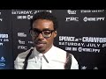 ERROL SPENCE JR "IM OPEN TO AN ALL OUT WAR AGAINST TERENCE CRAWFORD" SAYS ERROL SPENCE JR