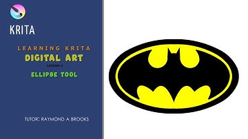 Krita: Ellipse Tool Demonstration
