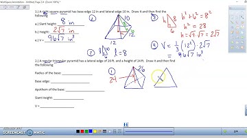 AdvG 10.3 Volume Pyramid & Cone