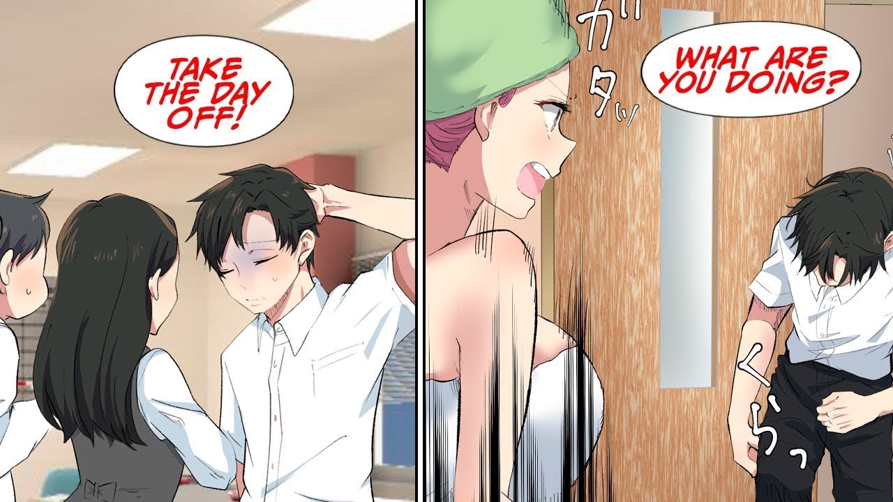 Felt sick during work, so I decided to take the rest of the day off… But then… [Manga Dub]