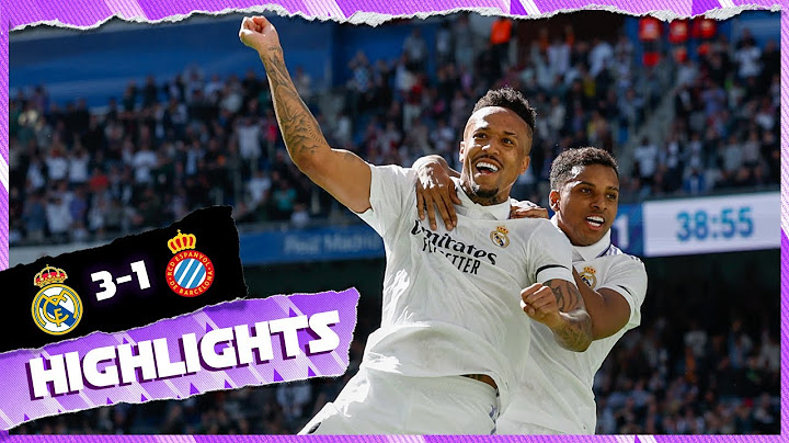 Real Madrid 3-1 Espanyol | HIGHLIGHTS | LaLiga 2022/23