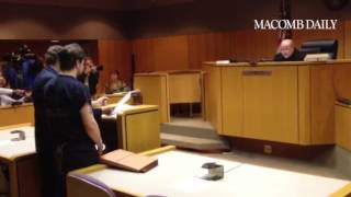 Ronald Dimambro arraigned on felony murder & first-degree child abuse in death of Damian Sutton, 2.