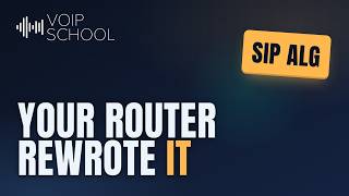Your router's SIP ALG is rewriting your packets and breaking your calls