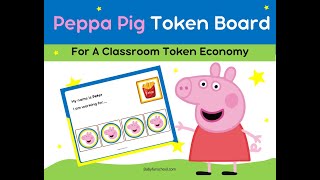 Peppa pig token board | What is token board | How to use token board | Token economy Peppa pig token board | What is token board | How to use token board | Token economy