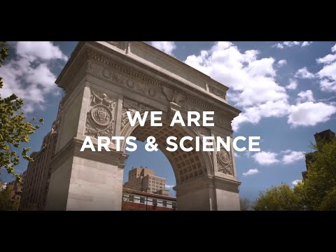 We Are Arts  Science at New York University