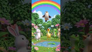 Chidiya rani badi sayani barish me masti full  "#chidiyarani#rainreels#cutecartoon #kidsrhymes#viral