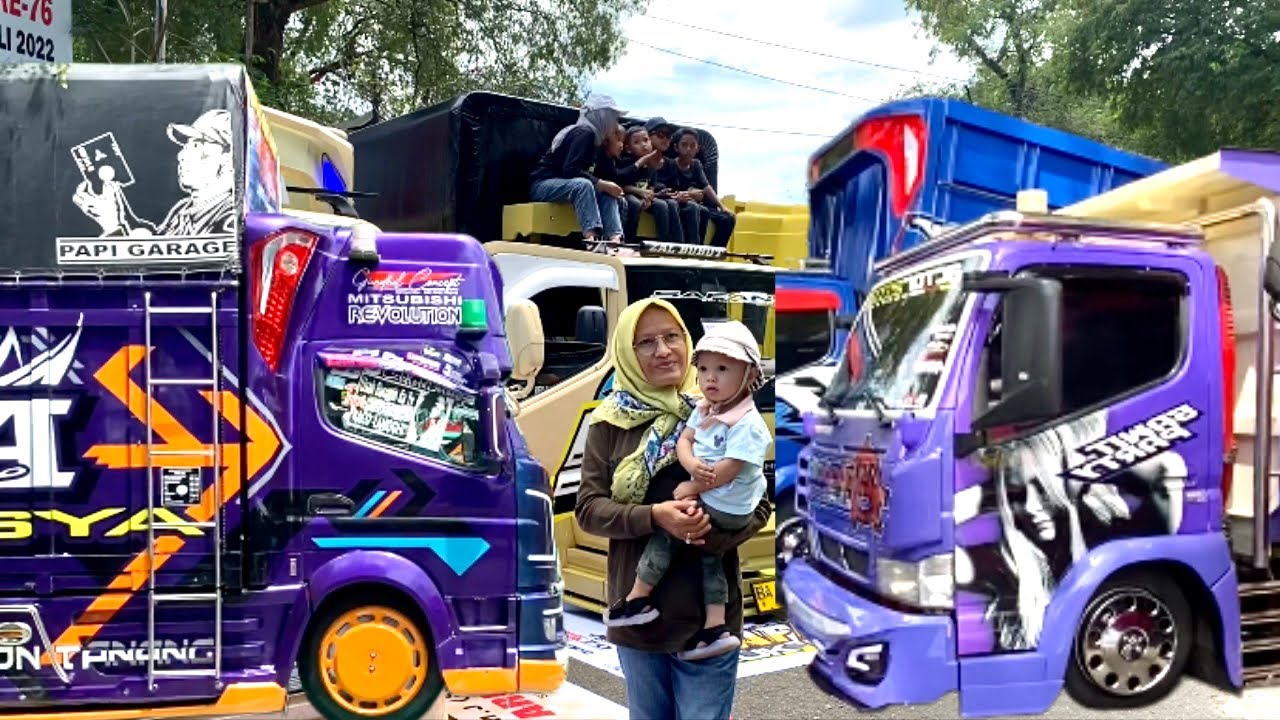 ARKAN MELIHAT KONTES CAR MEET UP TRUCK MODIFICATION BATUSANGKAR ADA 