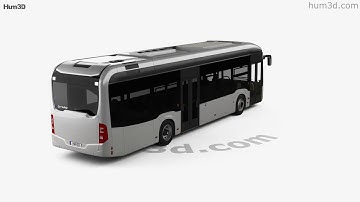 Mercedes-Benz eCitaro bus 2018 3D model by 3DModels.org