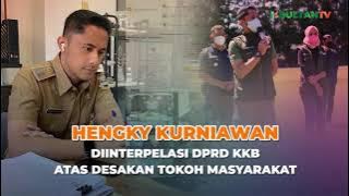 Hengky Kurniawan Diinterpelasi DPRD KKB Atas Desakan Tokoh Masyarakat