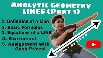Lines ( Introduction to Analytic Geometry)