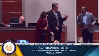 2024 Riverside County Employee Recognition Program Awards