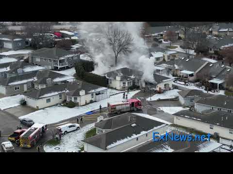 Vernon House Fire Monday January 5 2026