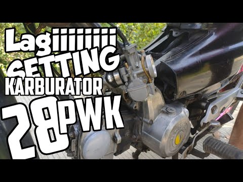 Lagi Setting Karburator Pwk Dimotor Supra X 100cc