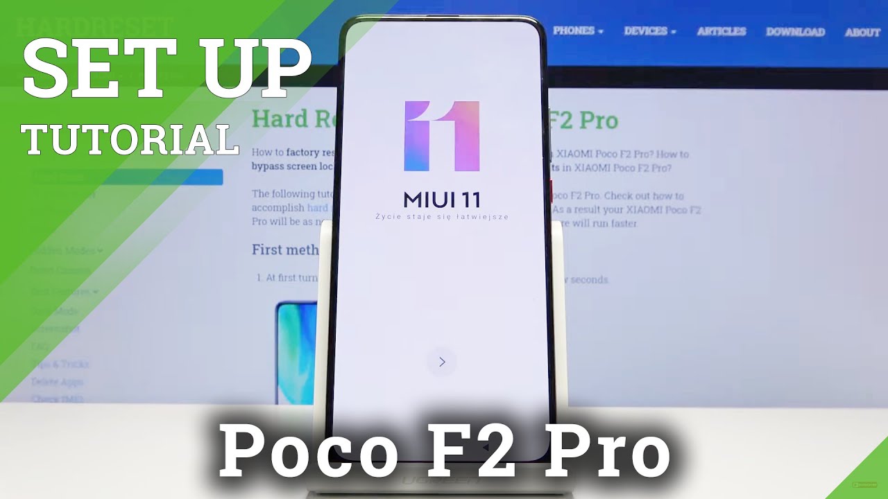 How to Perform Initial Set Up in XIAOMI Poco F2 Pro - Configure Android ...