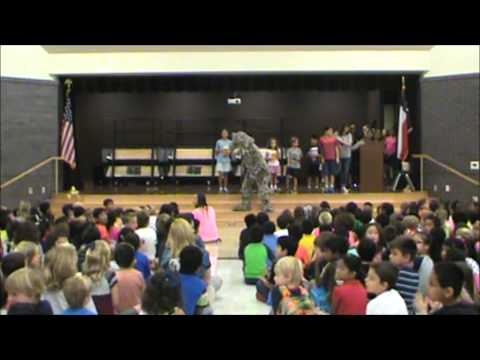 Elsa England Elementary School Spirit Assembly - The Start of the Year - September 15, 2014