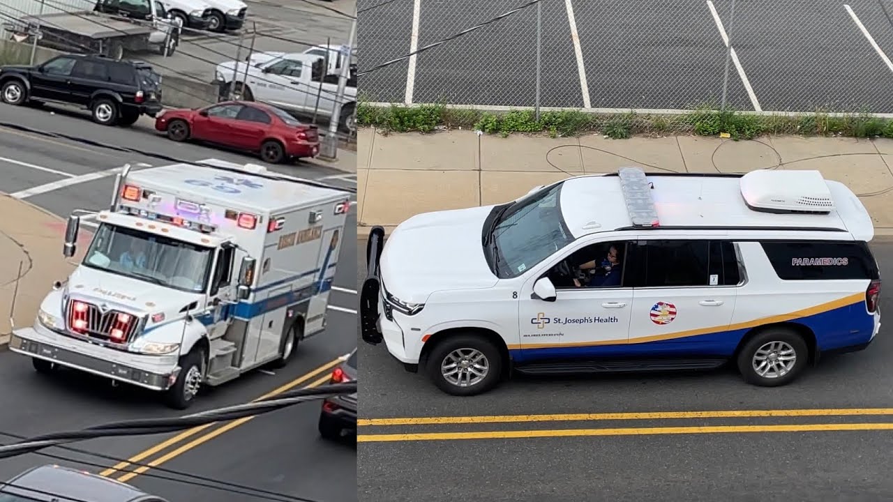 Wayne Memorial First Aid Squad Rescue Ambulance 69 & St’Josephs