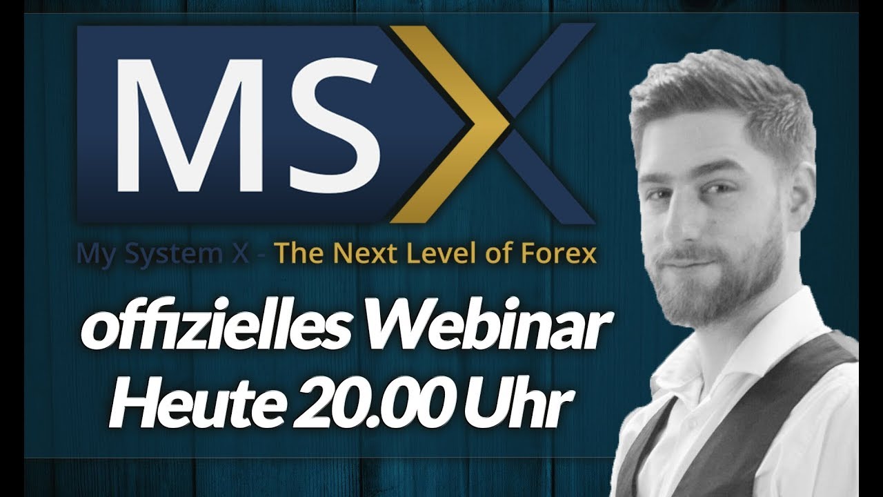 Offizielles MySystemX Webinar September 18