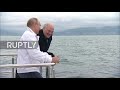 Russia: Putin and Lukashenko take boat tour in Black Sea