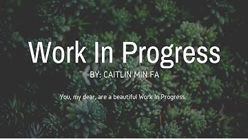 Hula To Work In Progress by Caitlin Min Fa (Part 1)