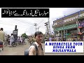 A motorsycle tour dinga from mojianwala  mojianwala to dinga walking tour 4k