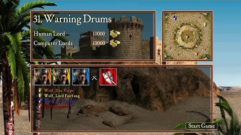 Stronghold crusader HD 1.41 mission # 31 Warning Drums Stronghold crusader definitive edition
