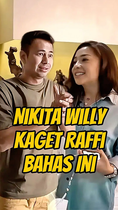 NIKITA TAKUT MASUK KE KAMAR RAFFI #nikitawilly #raffiahmad #nagita