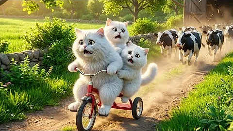 The Cutest Cat Adventure You’ll EVER See 🐱❤️ | Super Fun 3D Animation For Kids!