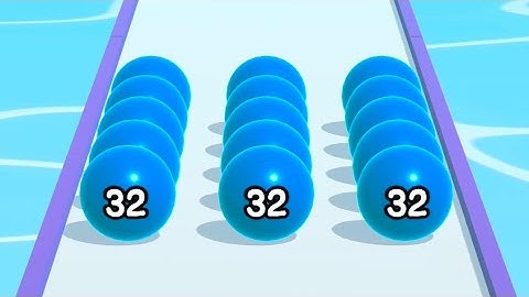 Ball Run 2048 🟥 Walkthrough Gameplay 🟢 All Levels Android iOS Mobile Game 🔥 Level 47-51